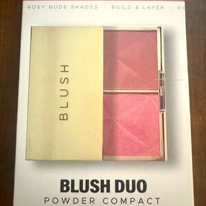 Blush Duo Powder Compact - Rosy Pink Hues